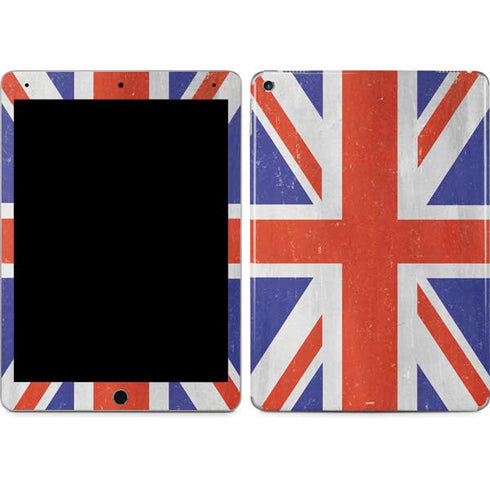 United Kingdom Flag Distressed iPad Skins